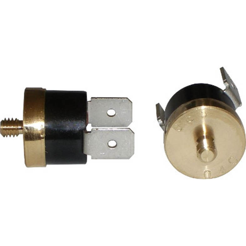 KSD bimetal thermostat with round copper cap